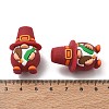 3D Thanksgiving Day Food Grade Silicone Focal Beads SL-CBA05A0-04-3