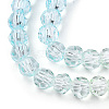 Transparent Glass Beads Strands GLAA-E036-07X-4