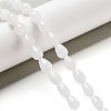 Natural White Jade Beads Strands G-B106-A31-01-2