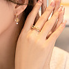 Bowknot 925 Sterling Silver Finger Rings for Women FS-WGCDFEC-05-5