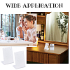 10Pcs Acrylic Earring Stands Displays EDIS-PH0001-16-4