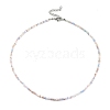 Bling Glass Beaded Necklace for Women NJEW-PH01492-07-1