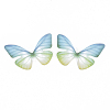 Two Tone Polyester Fabric Wings Crafts Decoration Wings Crafts Decoration FIND-S322-007B-01-2