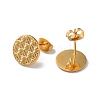 304 Stainless Stud Earring Findings STAS-M314-01A-G-2