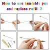 Plastic Beadable Pens AJEW-L082-A03-3