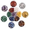 126G 7 Style Chakra Natural Gemstone Chip Beads G-SZ0002-05-1