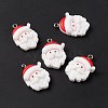Christmas Theme Opaque Resin Pendants FIND-E025-14-2