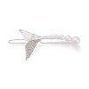 Alloy Crystal Rhinestone Hair Barrettes PHAR-Z003-03S-1