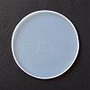 DIY Flat Round Cup Mat Silicone Molds X-DIY-E036-02-2