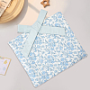 Flower Print Cloth Packing Pouches with Straps ABAG-WH20010-40A-7