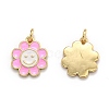 Brass Enamel Charms KK-O135-01A-2