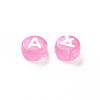 Transparent Acrylic Beads TACR-N002-04I-3