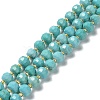 Natural Howlite Beads Strands G-E604-D01-B-1