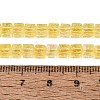 Crackle Transparent Glass Beads Strands GLAA-N062-4mm-08-2