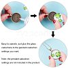 Flatback Glass Cabochons for DIY Projects GGLA-PH0004-27F-4