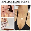 24Pcs UV Plating Alloy Enamel Pendants FIND-YW0010-83-6