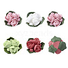 Handmade Porcelain Cabochons PORC-TA0001-02-1