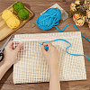 3.75CT Polyester Cotton Cross Stitch Fabric DIY-WH0588-32B-3