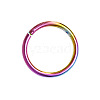 316L Surgical Stainless Steel Hoop Cartilage Earrings WGB51CA-11-2
