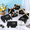 Gold Stamping Thank You Paper Candy Gift Tote Boxes with Ribbon Handle CON-WH0089-252B-4