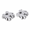 Tarnish Resistant Valentine's Day 304 Stainless Steel Beads STAS-S079-183P-2