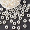 ABS Plastic Imitation Pearl Rondelle Large Hole European Beads MACR-YW0002-87-2