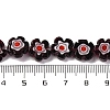 Handmade Millefiori Lampwork Beads Strands LAMP-G164-03L-4
