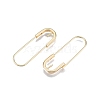 Brass Earring Hooks KK-T062-236G-1