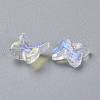 Transparent Glass Cabochons GGLA-M004-01-4