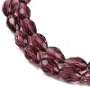 Transparent Glass Beads Strands EGLA-N013-T4mm-D03-3