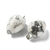 Natural Howlite Pendants GG-K002-13T-2