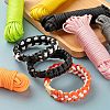 100M 10 Colors 7 Inner Cores Polyester & Spandex Cord Ropes RCP-LS0001-01C-6