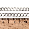 7MM 201 Stainless Steel Double Link Chains Necklaces for Unisex NJEW-K302-21P-4