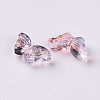 Two Tone Transparent Spray Painted Glass GLAA-S190-018D-01-3