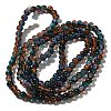 Crackle Glass Beads Strands CCG-C002-6mm-08-2