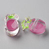 Transparent Enamel Acrylic Beads TACR-S155-002I-2
