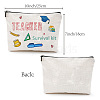 Nurse Theme Polycotton Custom Canvas Stroage Bags ABAG-WH0029-118-2