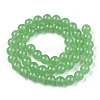 Imitation Jade Glass Beads Strands GLAA-T032-J6mm-02-2
