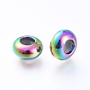 202 Stainless Steel Beads STAS-F148-8mm-07M-2