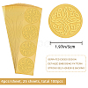 Self Adhesive Gold Foil Embossed Stickers DIY-WH0211-260-2