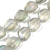 Electroplate Glass Beads Strands EGLA-C009-01A-FR03-1
