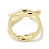 Brass Open Cuff Rings RJEW-Q778-47G-2