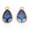 Brass Inlaid Cubic Zirconia Charms KK-S356-771D-1