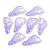 Transparent Spray Painted Glass Pendants GLAA-S190-010A-05-1