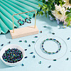 4 Strands Electroplated Glass Beads Strands EGLA-AR0001-20-5