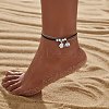 Bohemian Sun & Elephant Alloy Charm 3 Layer Anklets WGD5159-03-1