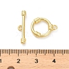 Brass Toggle Clasps KK-M314-05G-2