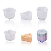 4Pcs 4 Style DIY Candle Silicone Molds Making DIY-MP0001-08-1
