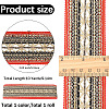 10 Yards Ethnic Style Polyester Ribbon for Sewing Decoration OCOR-CY0001-86A-2