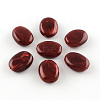 Oval Imitation Gemstone Acrylic Beads OACR-R047-10-1